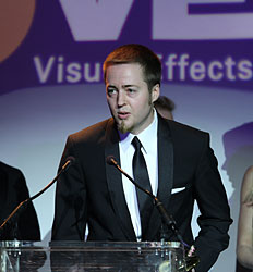 Trent Claus at the VES Awards